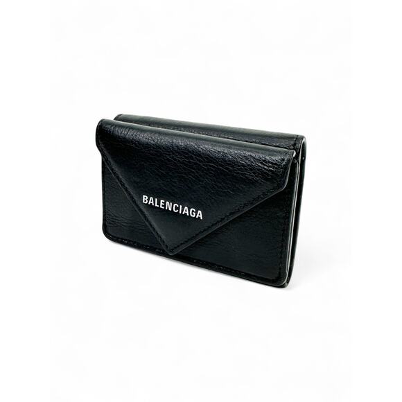 Balenciaga Vintage Papier Mini Leather Wallet - Picture 4 of 7